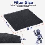 Activated Carbon Filters for Fume Extractor - 5 Pack