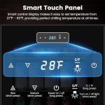 17" Mini Beverage Refrigerator - 96 Can Capacity