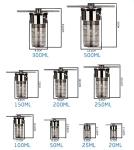 Huanyu 200ml PTFE Hydrothermal Synthesis Autoclave