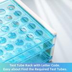 Annhua Detachable Plastic Test Tube Rack, 50 Holes