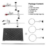 Wisamic Laboratory Stand Set with Retort Rings