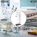 Wisamic Laboratory Stand Set with Retort Rings