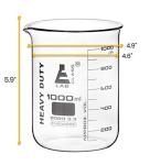 Borosilicate Heavy Duty 1000ml Beaker - Eisco Labs
