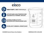 Borosilicate Heavy Duty 1000ml Beaker - Eisco Labs