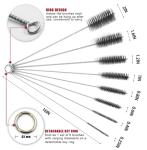 16" Extra Long Pipe Cleaning Brush Set, 8-Piece