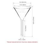 ULAB Glass Funnel Set - 50mm, 75mm, 100mm