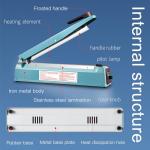 Manual 8-Inch Heat Impulse Sealer for Plastic Bags
