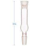 Borosilicate Glass Drying Tube with 14/20 Joints