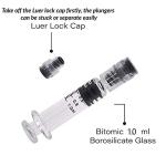 1ml Borosilicate Glass Syringes, 100 Pack