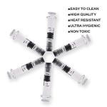 1ml Borosilicate Glass Syringes, 100 Pack