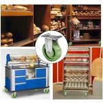 Heavy-Duty Stainless Steel Oven Rack Casters - Set of 4