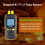 Tzone USB Handheld Dual Channel Thermocouple Thermometer