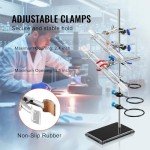 VEVOR Metalware Lab Support Stand Set - 60cm