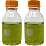 500ml Round Media Storage Bottles - Pack of 2
