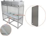 Vertical Laminar Flow Hood with HEPA Filter 99.99%