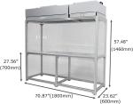 Vertical Laminar Flow Hood with HEPA Filter 99.99%