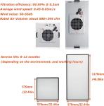 Vertical Laminar Flow Hood with HEPA Filter 99.99%