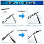 80 PCS Surgical Scalpel Blades with Handles and Box