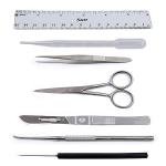 DEXSUR 7-Piece Dissection Kit for Biology Lab