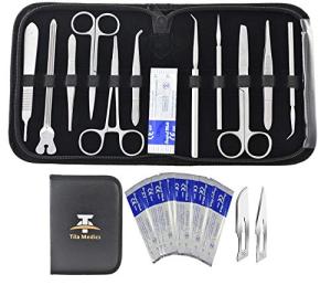 22-Piece Dissecting Kit for Anatomy & Biology