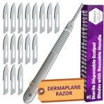 15 Surgical Blades and Stainless Steel Scalpel Handle