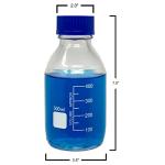 500ml Borosilicate Glass Media Storage Bottle