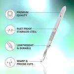15 Surgical Blades and Stainless Steel Scalpel Handle