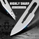 77-Piece Surgical Scalpel Blade and Handle Set