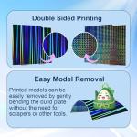 Flexible Double-Sided Rainbow Build Plate for Bambu