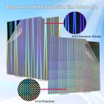 Flexible Double-Sided Rainbow Build Plate for Bambu