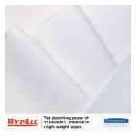 Wypall X60 White Reusable Wipers, 180 Sheets