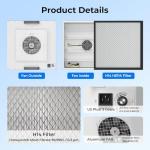 H14 HEPA Laminar Flow Hood - 22.6” FFU