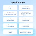 H14 HEPA Laminar Flow Hood - 22.6” FFU