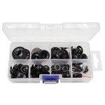260-Piece Black Starlock Washer Assortment Kit