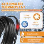 Heat Tape and Cable for Pipe Freeze Protection