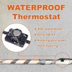 Self-Regulating Heat Tape for Pipes - 25FT