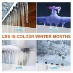 Self-Regulating Heat Tape for Pipes - 25FT