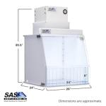 18” Laminar Flow Hood for IV Preparation
