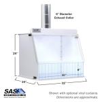30” Ducted Fume Hood for Laboratory Use