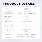 Gel Heating Machine with Multiple Heating Modes