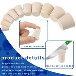 44 Assorted White Rubber Lab Cork Stoppers