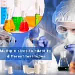 44 Assorted White Rubber Lab Cork Stoppers