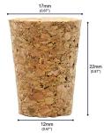 Eisco Labs Cork Stopper Size 5, Pack of 10