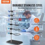 VEVOR Metalware Lab Support Stand Set - 60cm