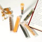10ml Plastic Sample Vials with Screw Caps - 50PCS