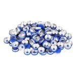 10ml Clear Glass Vials with Rubber Stoppers - 100 Pack