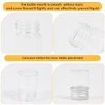 5ml Glass Vials with Screw Caps - 12 Pack