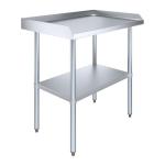 Stainless Steel Commercial Work Table with Backsplash