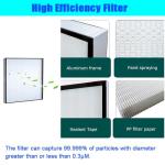 Adjustable Wind Speed Laminar Flow Hood with HEPA Filter