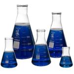 Karter Scientific 5-Piece Glass Flask Set